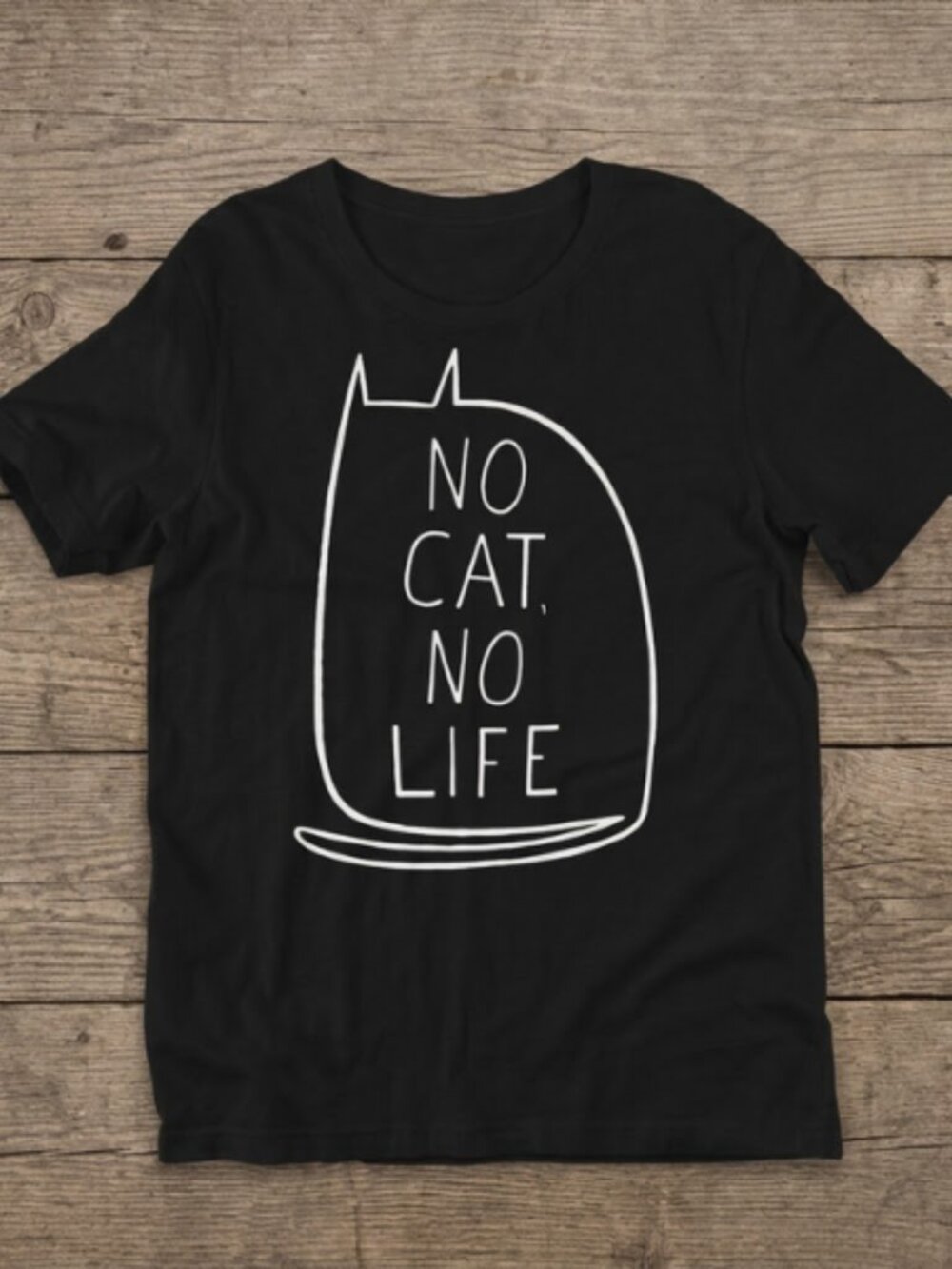 Funny Cat Quote oversized tee Unisex T Shirt